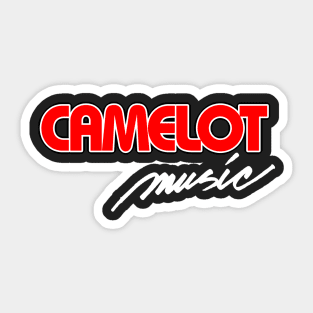 Camelot Music Store Sticker